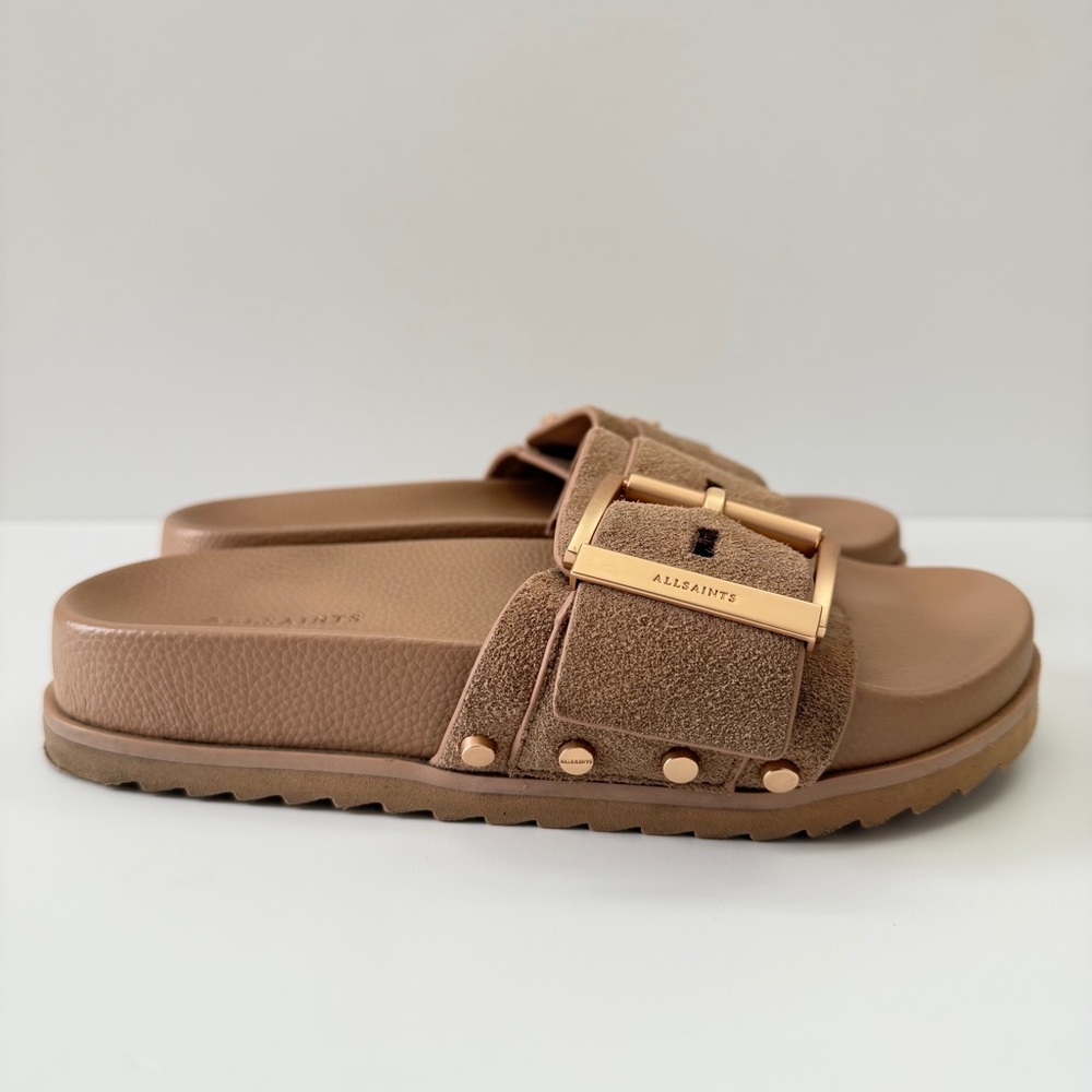 All Saints Tan Sandals - Picture 2 of 7